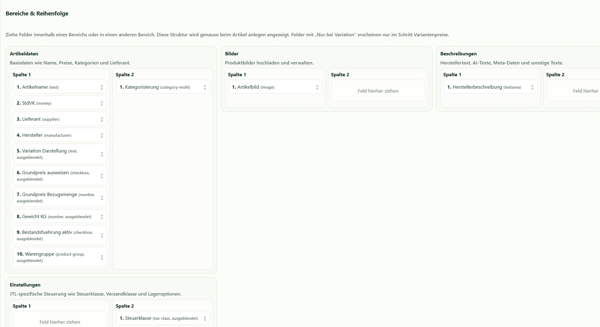 GreenR Product Builder – Bild 3